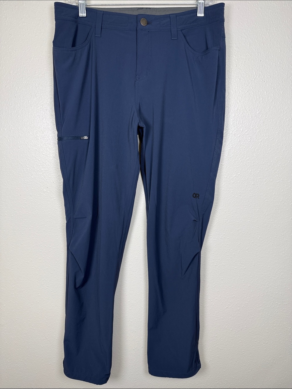 Outdoor Research Ferrosi Pant 10 Regular Blue Hiking Stretch UPF 50 Trail Travel